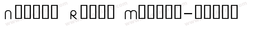 Noveau Riche Medium字体转换